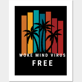 Woke Mind Virus Free Posters and Art